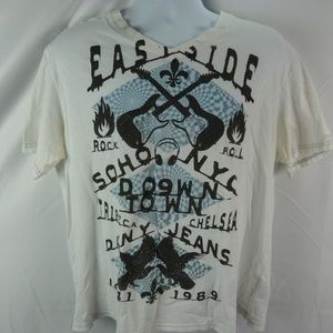 DKNY Jeans T-shirt White size Large